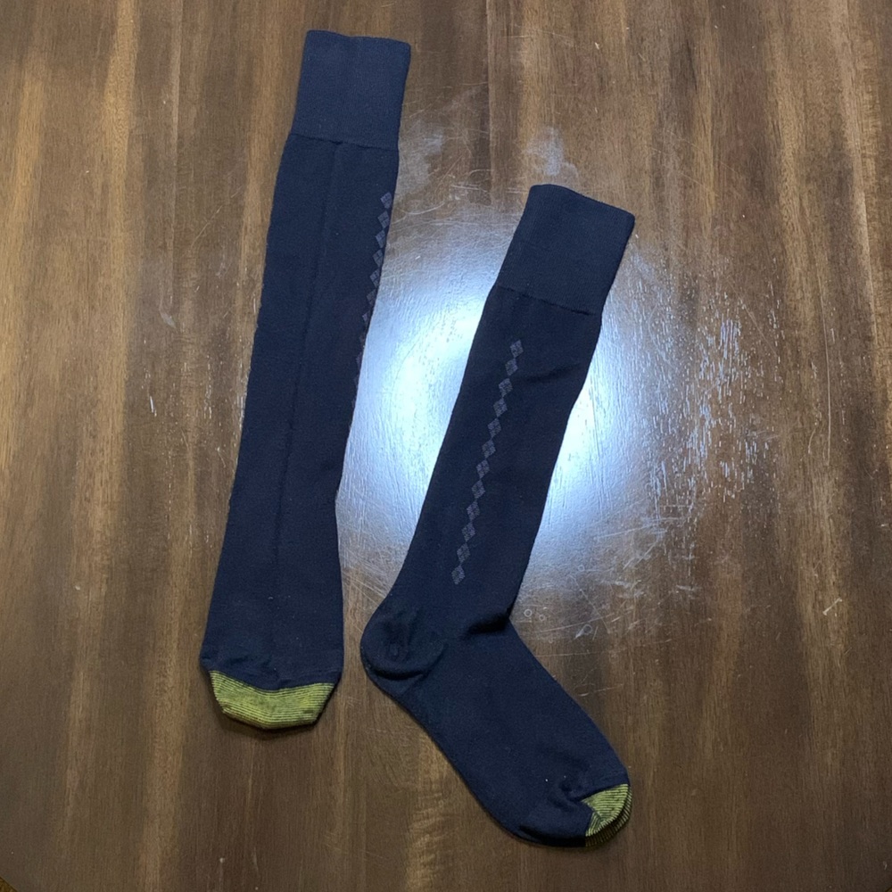 Gold Toe Over the Calf Dress Socks